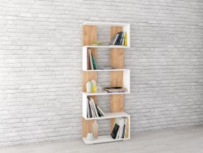 Стеллаж Ромео-1 Дуб крафт золотой/Белый в Екатеринбурге - mebel24.online | фото