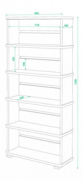 Стеллаж СБ-25/5 в Екатеринбурге - mebel24.online | фото 2