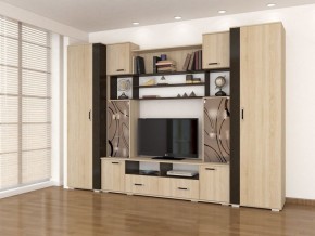 Стенка Оскар-18-1 дуб сонома-венге в Екатеринбурге - mebel24.online | фото