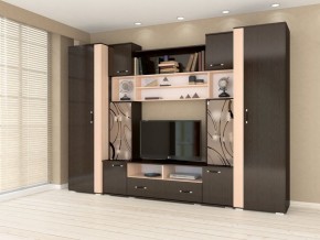 Стенка Оскар-18-1 венге-дуб молочный в Екатеринбурге - mebel24.online | фото