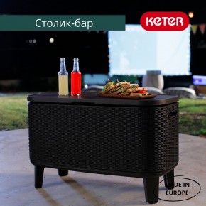 Стол Беви Бар (Bevy Bar Large Cool Bar), коричневый в Екатеринбурге - mebel24.online | фото 4