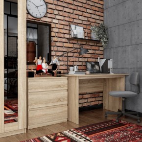 Стол КАСТОР письменный 120х65, цвет Дуб Сонома в Екатеринбурге - mebel24.online | фото 3