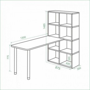 Стол компьютерный Bartolo в Екатеринбурге - mebel24.online | фото 3