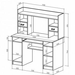 Стол компьютерный Имидж-31 в Екатеринбурге - mebel24.online | фото 2