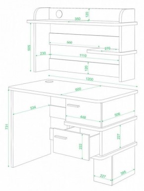 Стол компьютерный СД-15 в Екатеринбурге - mebel24.online | фото 2