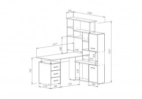 Компьютерный стол КС15 в Екатеринбурге - mebel24.online | фото