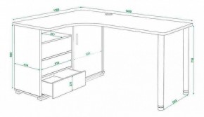 Стол письменный Домино СР-145СМ в Екатеринбурге - mebel24.online | фото 5