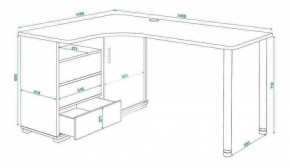 Стол письменный Домино СР-145СМ в Екатеринбурге - mebel24.online | фото 5