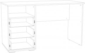 Стол письменный НМ 041.40 "Банни" (Бисквит) в Екатеринбурге - mebel24.online | фото 5