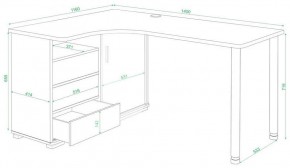 Стол письменный СР-145СМ в Екатеринбурге - mebel24.online | фото 2