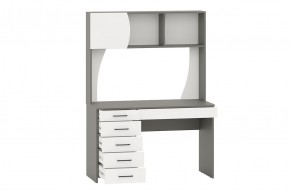 Стол рабочий СИГМА (графит/белый) в Екатеринбурге - mebel24.online | фото 2