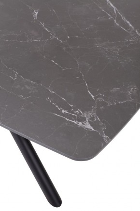 Стол RIVOLI 140 MATT BLACK MARBLE SOLID CERAMIC / BLACK, ®DISAUR в Екатеринбурге - mebel24.online | фото 10