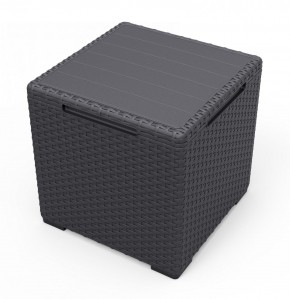 Стол с функцией хранения Виго (Vigo storage box) графит в Екатеринбурге - mebel24.online | фото 2