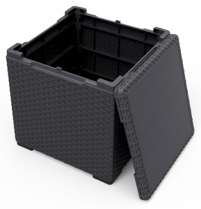 Стол с функцией хранения Виго (Vigo storage box) графит в Екатеринбурге - mebel24.online | фото 3