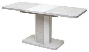 Стол STORK 120 Белый бетон/ Белый М-City в Екатеринбурге - mebel24.online | фото 1