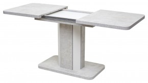 Стол STORK 120 Белый бетон/ Белый М-City в Екатеринбурге - mebel24.online | фото 5