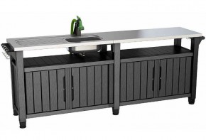 Столик для барбекю 415 Л (Unity Chef 415 L) графит в Екатеринбурге - mebel24.online | фото 3