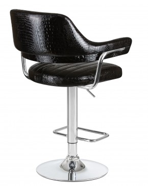 Стул барный DOBRIN CHARLY, чёрный крокодил в Екатеринбурге - mebel24.online | фото 4