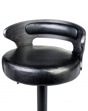 Стул барный DOBRIN FRED BLACK, чёрное дерево, чёрный в Екатеринбурге - mebel24.online | фото 6