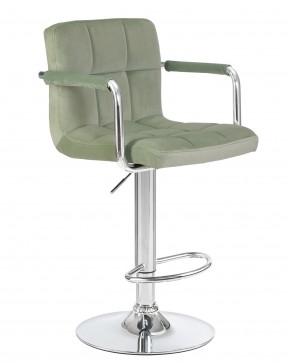 Стул барный DOBRIN KRUGER ARM, мятный велюр (MJ9-87) в Екатеринбурге - mebel24.online | фото 2