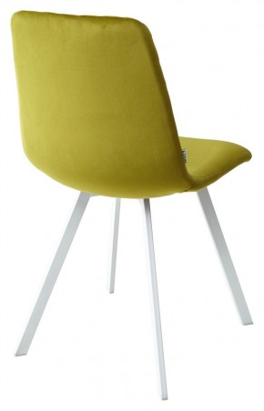 Стул DAIQUIRI BLUVEL-75 OLIVA / белый каркас, велюр М-City в Екатеринбурге - mebel24.online | фото 2