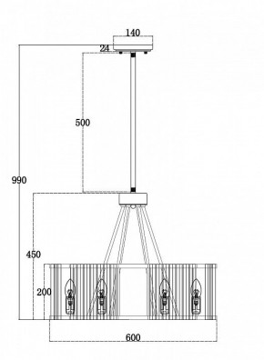 Светильник на штанге Maytoni Solar MOD087PL-06G в Екатеринбурге - mebel24.online | фото 4