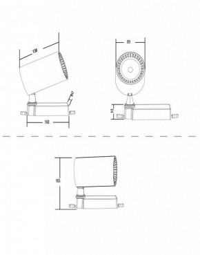 Светильник на штанге Maytoni Vuoro TR029-3-30W3K-W в Екатеринбурге - mebel24.online | фото 3