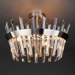 Светильник на штанге TK Lighting Steccato 10111/5 сатин-никель/прозрачный хрусталь Strotskis в Екатеринбурге - mebel24.online | фото 2