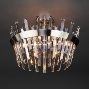 Светильник на штанге TK Lighting Steccato 10111/5 сатин-никель/прозрачный хрусталь Strotskis в Екатеринбурге - mebel24.online | фото 3