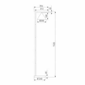 Торшер Elektrostandard Bevel a068473 в Екатеринбурге - mebel24.online | фото 2