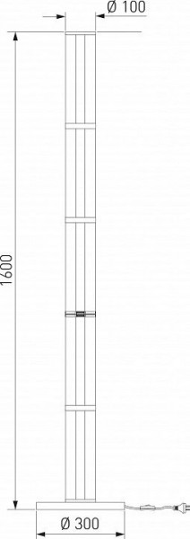 Торшер Eurosvet Stark 80537/1 латунь в Екатеринбурге - mebel24.online | фото 5