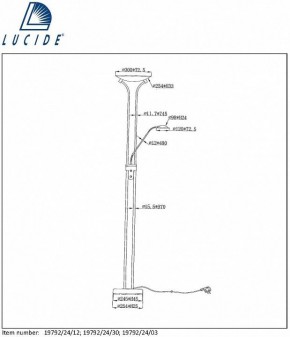 Торшер Lucide Champion-Led 19792/24/03 в Екатеринбурге - mebel24.online | фото 7