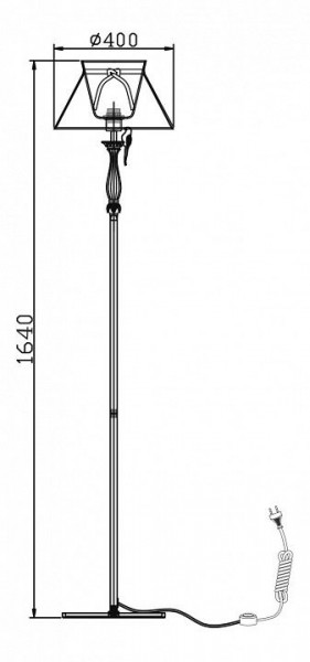 Торшер Maytoni Bird ARM013-22-W в Екатеринбурге - mebel24.online | фото 8