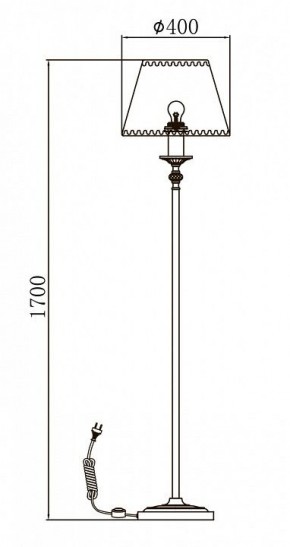 Торшер Maytoni Soffia RC093-FL-01-R в Екатеринбурге - mebel24.online | фото 3