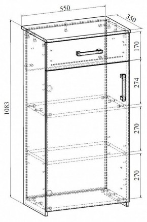 Тумба Агата АТ-2 в Екатеринбурге - mebel24.online | фото 4