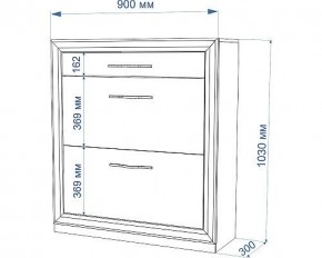 Тумба для обуви Нобиле ОБВ-90 в Екатеринбурге - mebel24.online | фото 4