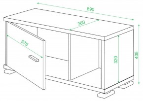 Тумба комбинированная Домино нельсон СБ-30/1 в Екатеринбурге - mebel24.online | фото 2