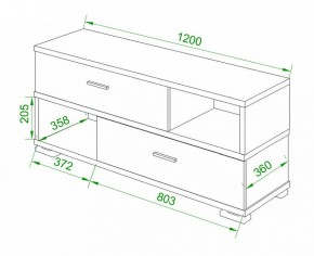 Тумба комбинированная Домино нельсон СБ-40/2 в Екатеринбурге - mebel24.online | фото 2