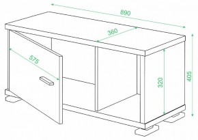 Тумба комбинированная Домино СБ-30/1 в Екатеринбурге - mebel24.online | фото 3