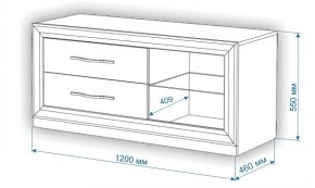 Тумба под ТВ Нобиле КА120 в Екатеринбурге - mebel24.online | фото 2