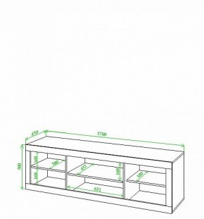 Тумба под ТВ Toivo Кон170 в Екатеринбурге - mebel24.online | фото 2