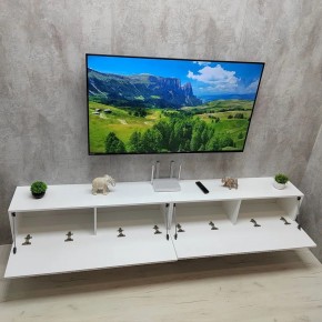 Тумба подвесная под ТВ LINES MTV4-MA 1150 Белый глянец (Белый-M 10.1.1) в Екатеринбурге - mebel24.online | фото 12