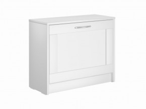 Тумба СИРИУС с откидной полкой для обуви, цвет белый в Екатеринбурге - mebel24.online | фото