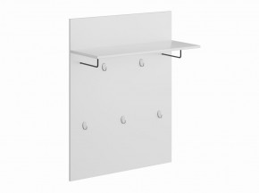 Вешалка СИРИУС настенная с полкой, цвет белый в Екатеринбурге - mebel24.online | фото 2