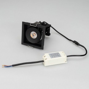 Встраиваемый светильник Arlight CL-SIMPLE-S80x80-9W Day4000 (BK, 45 deg) 026875 в Екатеринбурге - mebel24.online | фото 5