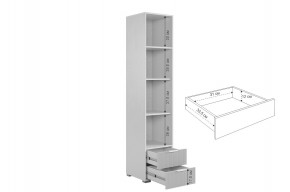 ЗЕФИР Гостиная К1 (белое дерево/белый муар) в Екатеринбурге - mebel24.online | фото 6