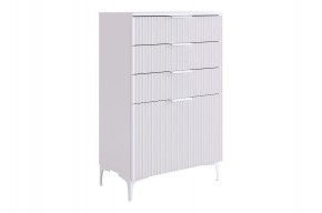 ЗЕФИР Комод (белый муар) в Екатеринбурге - mebel24.online | фото